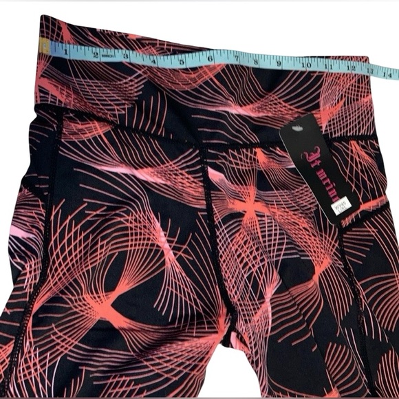 Leggings Yoga Workout Pants Mesh Cutout Women’s New Tag Package Runs Small L/XL - Picture 9 of 12